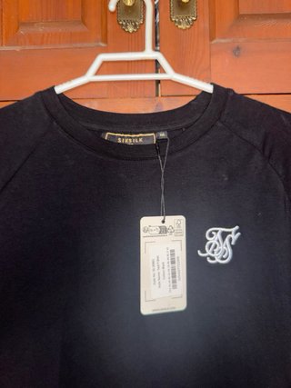 Camiseta SikSilk Negra Talla M