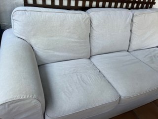 Sofá Ikea 3 plazas tela beige