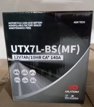 Batería Moto UTX7L-BS (MF) AGM TECH