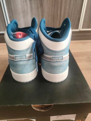 Nike Jordan 1 Mid SE (GS) Azul