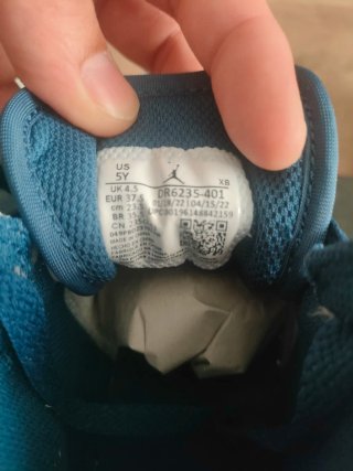 Nike Jordan 1 Mid SE (GS) Azul