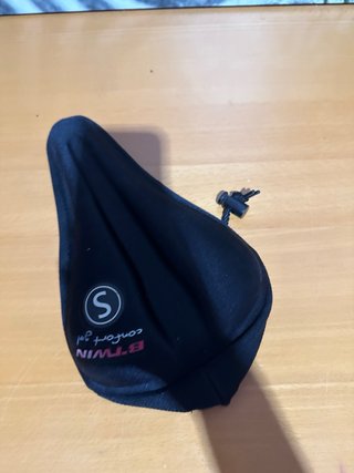Funda sillín Btwin Comfort Gel Talla S