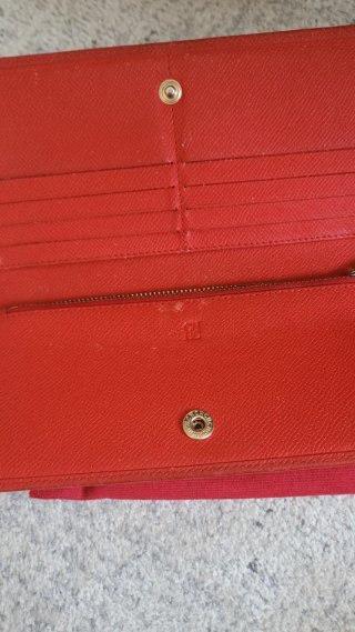 Cartera Carolina Herrera Piel Roja