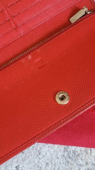 Cartera Carolina Herrera Piel Roja