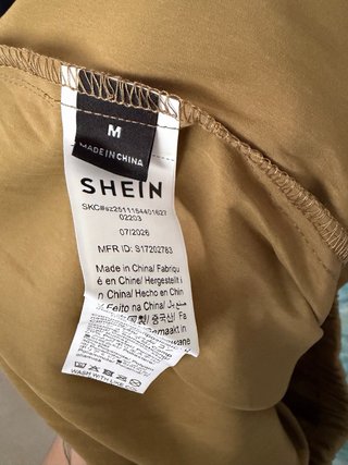 Pantalón de tela mujer marrón