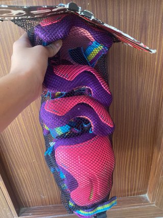 Bolsa para patines Tijuana rosa y gris