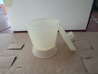 Vaso Mezcla Resina Prótesis Dental