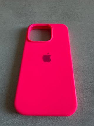 Funda iPhone 14 Pro Rosa Neón