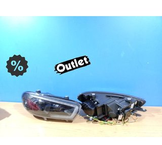 NM FAROS XENON PARA VOLKSWAGEN VW SCIROCCO 08-14 LED NEGROS