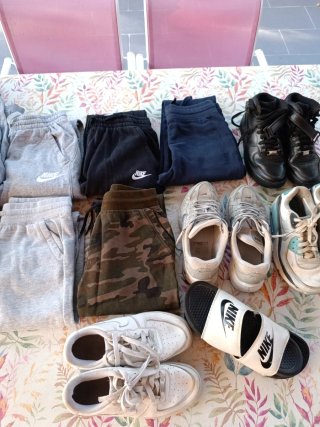 Lote Conjunto Ropa Deportiva Nike niño 10-12a