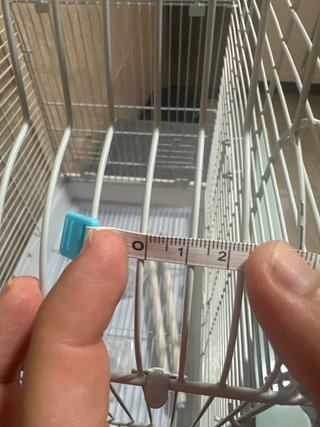 Jaula para pájaros blanca