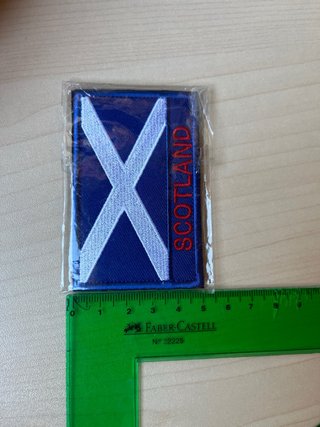 Parche Escudo de Escocia Velcro scotland