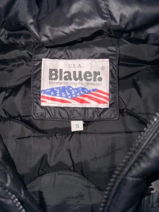 Giacca piumino Blauer nera