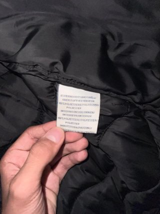 Giacca piumino Blauer nera