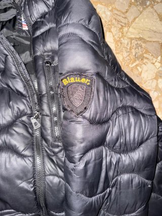 Giacca piumino Blauer nera
