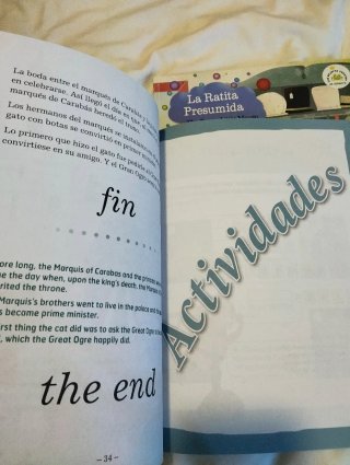 Lote 3 cuentos español-ingles con actividades