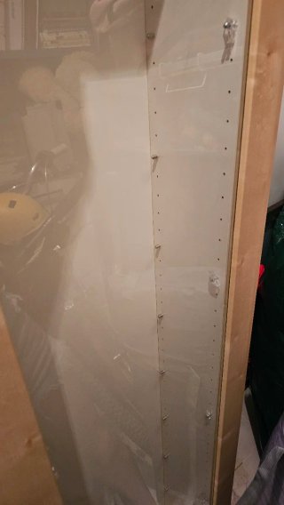 Vitrina Ikea Madera y Cristal.