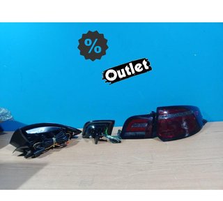 NM PILOTOS AUDI A3 8P 03-08 ROJO AHUMADO R010728C1