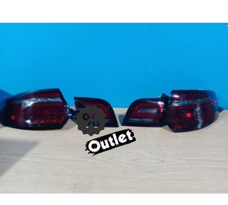 NM PILOTOS AUDI A3 8P 03-08 ROJO AHUMADO R010728C1