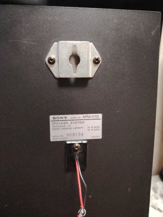 Pareja de altavoces sony