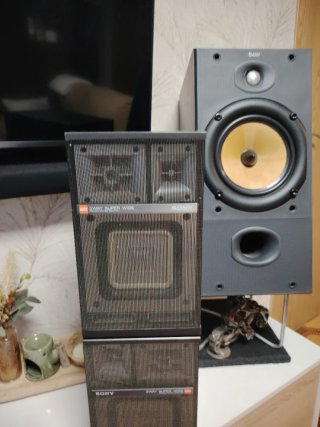 Pareja de altavoces sony