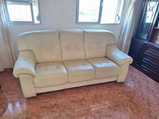 Juego sofás 3 y 2 Plazas Beige