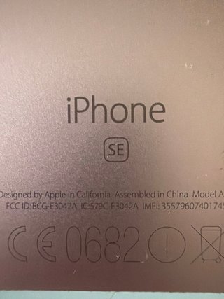 iPhone SE Rosa