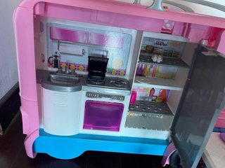 Caravana Barbie Rosa