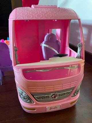 Caravana Barbie Rosa