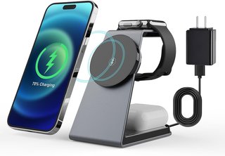 CARGADOR INALÁMBRICO 3 EN 1 MAGNÉTICO 15W