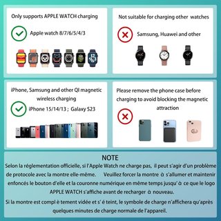 CARGADOR INALÁMBRICO 3 EN 1 MAGNÉTICO 15W