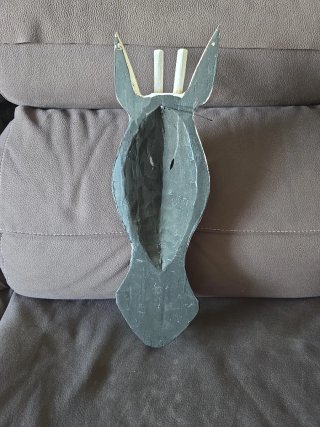 Máscara Jirafa Madera Decoración Pared