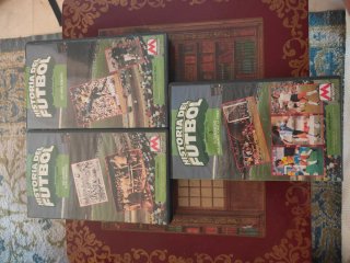 Confezione 3 VHS Storia del Calcio + Cofanetto Matías Prat