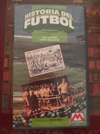 Confezione 3 VHS Storia del Calcio + Cofanetto Matías Prat