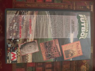 Confezione 3 VHS Storia del Calcio + Cofanetto Matías Prat