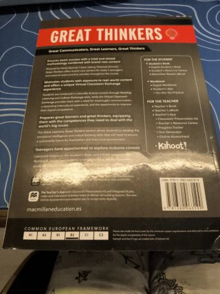 GREAT THINKERS B2 Student's and Digital Student's