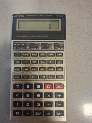 Calculadora Científica Vintage Casio fx-570C