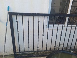 Reja de hierro forjado