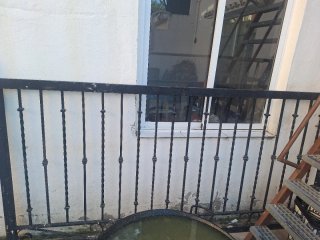 Reja de hierro forjado