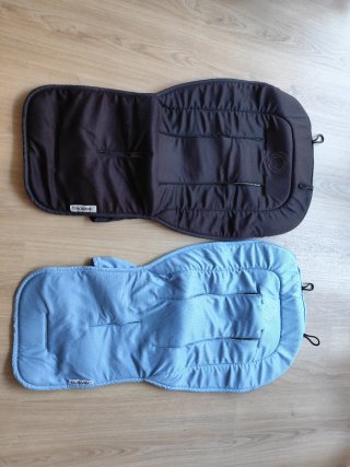 Fundas Bugaboo Bee (Negra y Azul)
