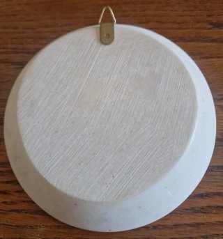 Placa Decorativa Bailarinas Antiga 15cm Aprox