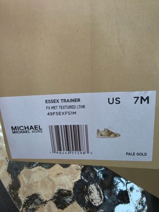 Sneakers Michael Kors Oro