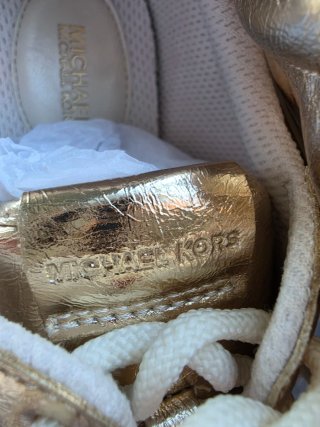 Sneakers Michael Kors Oro