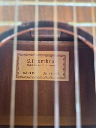 Alhambra 3C Guitarra Clásica Española