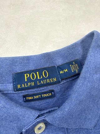 Polo Ralph Lauren Azul Jaspeado Talla M