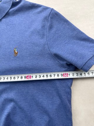 Polo Ralph Lauren Azul Jaspeado Talla M