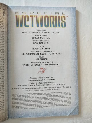 WETWORKS números 1 a 7 y número especial