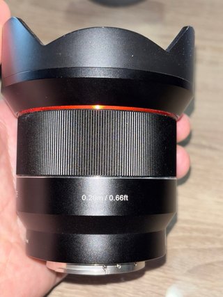 Samyang AF 14/2.8 FE Objetivo Sony F F