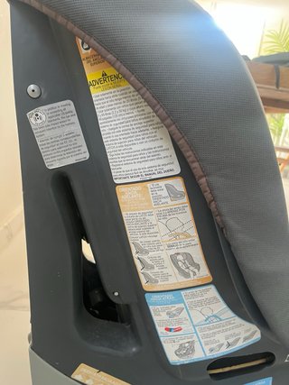 Sillón de coche Graco gris