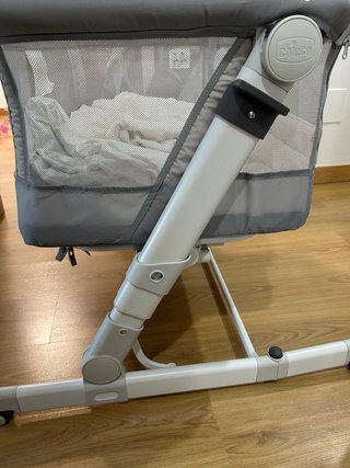 Minicuna Chicco gris